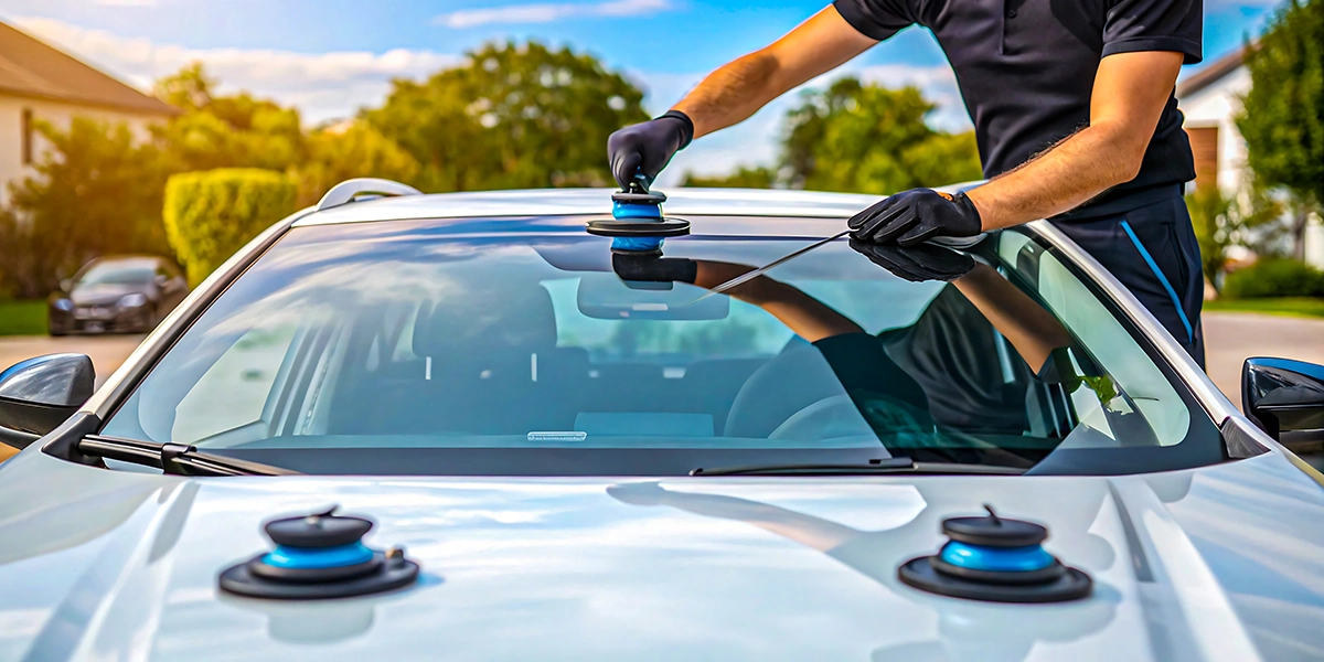 Windshield replacement with ADAS recalibration